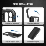 NEEWER Phone Cage Video Rig with Dual Handles For iPhone 15 Pro /Pro Max Smartphone Stabilizer for Video Recording ﻿ - Image 2