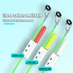 New 2-Piece LED Night Light Electronic Fishing Rod Light CR425 Rechargeable Battery+Dual Port USB Charging Night Fishing Tackle - Image 6