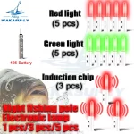 New 2-Piece LED Night Light Electronic Fishing Rod Light CR425 Rechargeable Battery+Dual Port USB Charging Night Fishing Tackle - Image 2