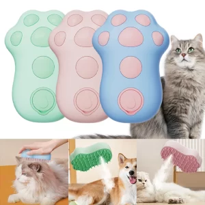 Cat Dog Steam Brush Dog Cleaning Steamy Spray Massage Beauty Comb Pets Steaming Grooming Brush Pet Grooming Tool Pets Dogs Comb