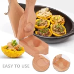 Manual Potato Presser Banana Press Tool Wooden Tostones Maker Food Crusher Pumpkin Smasher Kitchen Gadgets - Image 2