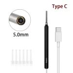 Ear Cleaner Wax Removal Otoscope USB Cleaning Pick Tool LED Light Camera Endoscope Clean Earwax Remover Personal Health Care - Image 4