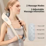 Wireless Neck And Back Massager Neck And Shoulder Kneading Massage Shawl Neck Cervical Relaxing Trapezius Massager