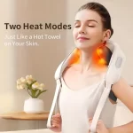 Wireless Neck And Back Massager Neck And Shoulder Kneading Massage Shawl Neck Cervical Relaxing Trapezius Massager - Image 2