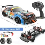 In Stock 1:10 70km/H High-Speed Drift Remote Control Car 2.4g 4wd Rc Off-Road Vehicle Dual-Speed Rc Car Kids Biethday Xmas Gift