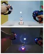 2pcs/Set Kids Laser Tag Toy Guns Electric Infrared Projector Toy Gun For Child Laser Tag Battle Game Toys For Kids Gifts - Image 5