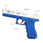 Toy Pistol Soft Bullet Toy Guns M1911 Shell Ejected Foam Darts Blaster Manual Airsoft Weapon with Silencer For Kids Adults - Image 6