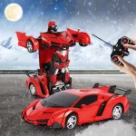 RC Car Deformation Car Mini 2 In 1 Car Toys Transform Car Robot Model Car Remote Control Toy Boys Gifts Children Toys Boys Gift - Image 2