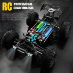 1:16 70KM/H Or 50KM/H 4WD RC Car With LED Remote Control Cars High Speed Drift Monster 4x4 Truck for Kids vs Wltoys 144001 Toys - Image 3