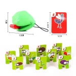 Frog Mask Wagging Tongue Lick Cards Board Games for Children Family Party Toys Antistress Funny Desktop Puzzle Game Toys - Image 5