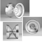 VOSUN Professional Competitive Aluminum Alloy Yo-yo O3-Artura Single Metal Polished Ring Yoyo Free Professional Accessories - Image 3