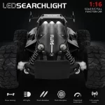 New RC Car 1:16 2WD with LED Light 2.4G 20KM/H High Speed Off-Road Climbing Remote Control Car Toy Birthday Gift Boys Girls Kids - Image 3