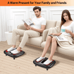 Foot Massager with Heat, 3 Modes, Wireless Control Shiatsu Foot Massager with Heating - Image 7