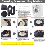 Jumbo plus Orthopedic Dog Bed with Removable Cover for Extra Large Breed Dogs with Zippered Closure Orthopedic Burrow Pet Bed 48 Inches Faux Fur for Senior Dogs Machine Washable - Image 4