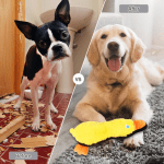 Duck Dog Toy, Squeaky Dog Toys, Plush Dog Toys for Small Medium Large Dogs to Keep Them Busy, Stuffed Puppy Toys, Interactive Dog Toys for Aggressive Chewers - Image 5