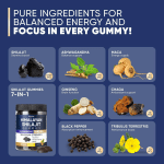 Shilajit Gummies 1000Mg, Shilajit Gummies for Men and Women, Energy, Immunity - Image 5