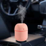Portable Mini Humidifier 220Ml Small Cool Mist Humidifier USB Desktop Humidifier for Baby Bedroom Travel Office Home Auto Shut-Off 2 Mist Modes Super Quiet, Pink - Image 8