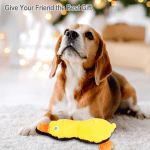 Duck Dog Toy, Squeaky Dog Toys, Plush Dog Toys for Small Medium Large Dogs to Keep Them Busy, Stuffed Puppy Toys, Interactive Dog Toys for Aggressive Chewers - Image 4