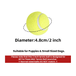 Dog Tennis Ball Toy, 6Pcs Fetch Balls for Puppy to Small Dogs (2-Inch AFP Mini Automatic Ball Launcher Refills) - Image 3