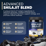 Shilajit Gummies 1000Mg, Shilajit Gummies for Men and Women, Energy, Immunity - Image 4