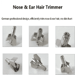 Nose Hair Trimmer for Men Stainless Steel Manual Shaver Suitable for Nose Hair Razor Washable Portable Nose Hair Trimmer - Image 6