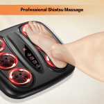 Foot Massager with Heat, 3 Modes, Wireless Control Shiatsu Foot Massager with Heating - Image 6