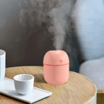 Portable Mini Humidifier 220Ml Small Cool Mist Humidifier USB Desktop Humidifier for Baby Bedroom Travel Office Home Auto Shut-Off 2 Mist Modes Super Quiet, Pink - Image 2