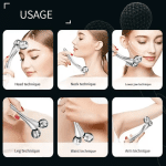 3D Facial Roller Massage V Shape Face Lifting Massage Lift Full Body Massage Massage Relaxation Beauty Massage - Image 3