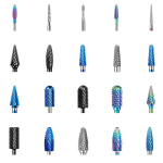 67Types Ceramic Tungsten Nail Drill Bits Milling Cutter for Manicure Pedicure Nail Files Buffer Nails Art Equipment Accessoriess - Image 4