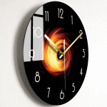 Luxury Silent Wall Clock Living Room Glass Clocks Wall Home Decor Creative Modern Big Wall Watch Kitchen Clock Duvar Saati Gift