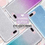 Compatible with Iphone 8 plus Case,Compatible with Iphone 7 plus Glitter Bling Sparkle Cute Girls Women Protective Christmas Case (Red) - Image 8