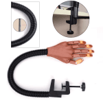 Nail Art Practice Equipment with 100Pcs False Nails Adjustable Flexible Manicure Training Prosthetic Hand Nail Art False Hand - Image 5