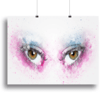 Eye Painting Canvas Print or Poster