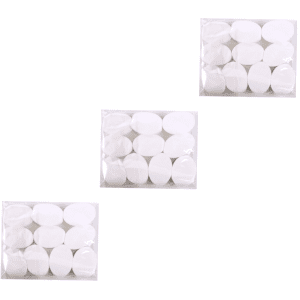 3Sets One-Off Eye Paper Eye Covers Soft Texture No Friction Disposable Eye Mask for Dry Eyes for Travel 1000Pcs*3