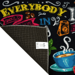 Artistic and Colorful Kitchen Rugs for Floor Non Slip Kitchen Rugs and Mats Kitchen Mat Set Farmhouse Kitchen - Spicy Art - 2 Pieces - 30"X17" + 47”X17 - Image 8