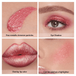 Diamant Flüssigkeit Glitter Lidschatten Mentale Shimmer Lange Lebensdauer Lidschatten Hoch Pigmentiert Glitzer Qick Dry Lidschatten Flüssigkeit Make-Up Augen Kosmetik Für Frauen Mädchen - Image 4