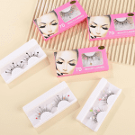 False Eyelashes, Dramatic Glitter Sequin Lashes with Colorful Heart/Black Heart/Colorful Flower Makeup DIY Lashes Decorative for New Year Christmas Halloweens Cosplay Party(3 Pairs) - Image 7