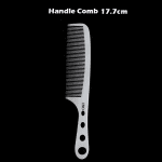 1PC Titanium Steel Comb Professional Salon Hair Hairdressing Anti-Static Barbers Comb Ultra Thin Hair Brush for Men - Image 11