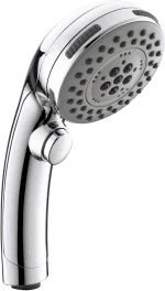 High Pressure Handheld Shower Head with ON/OFF Pause Switch 6-Functions Water Saving Shower Head, Detachable Shower Head,Chrome Finish