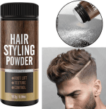 Poudre Coiffante Homme,Poudre Coiffante | Poudre Volumisante Portable Pour Cheveux Poudre Texturisante Coiffante Au Fini Mat Poudre De Texture Capillaire À Aspect Naturel (1PC) - Image 4
