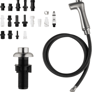 Kitchen Side Sprayer Brushed Nickel, Kitchen Sink Sprayer Head Replacement, Kitchen Sink Faucet Sprayer Hose, Kitchen Sprayer Head Replacement, Kitchen Sink Pull Out Spray Head,Kitchen Sink Spray Hose