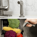 Kitchen Side Sprayer Brushed Nickel, Kitchen Sink Sprayer Head Replacement, Kitchen Sink Faucet Sprayer Hose, Kitchen Sprayer Head Replacement, Kitchen Sink Pull Out Spray Head,Kitchen Sink Spray Hose - Image 6