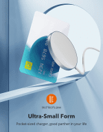 Magnetic Wireless Charger, Wireless Charging Pad Compatible with Magsafe Charger for Iphone 14/14 Pro/14 Plus/14 Pro Max/Iphone 13/13 Mini/13 Pro/13 Pro Max,Airpods,Mag Charger-Sliver - Image 8