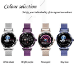 Smart Ladies Watches, Smart Watches Are Compatible with Ios Android. Fitness Tracker with Heart Rate Blood Pressure Waterproof Bluetooth Pedometer Sleep Activity Tracker,Blue - Image 7