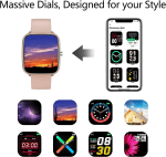 Smart Watch,  Smart Watch for Android Phones and Ios, HD Touch Smartwatch Waterproof Fitness Tracker Watch with Heart Rate, Stopwatch, Smart Watches for Men Women Compatible Iphone Samsung - Image 7