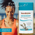 Deodorant, Tea Tree with GSE, 2.6 Ounce Stick | with Witch Hazel, Grapefruit Seed Extract, Aloe, Tea Tree & Peppermint | Vegan & Free of Aluminum, Paraben, Phthalates, Gluten & Gmos - Image 4