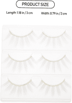 Lot De 6 Faux 3D Naturels Pour Une Tenue Longue Durée Idéal Pour Une Soirée - Image 2