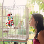 Bird Chewing Toy - Parrot Cage Bite Toys Wooden Block Bird Parrot Toys for Small and Medium Parrots and Birds - Image 5