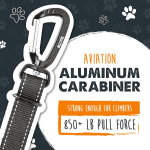 Dog Seat Belt | Pet Safety Belt, Created with Human Seatbelt Material. All-Metal Hardware with Adjustable Length Strap. Exceeds Dog Safety Standards. Keep Your Dog Secure in the Car - Image 5