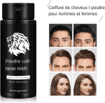 Poudre Coiffante, Poudre Capillaire Pour Hommes,Poudre Capillaire Mate - Poudre Capillaire Mate, Poudre De Levage De Racines De Cheveux Longue Durée 15G Pour Femmes Hommes - Image 4